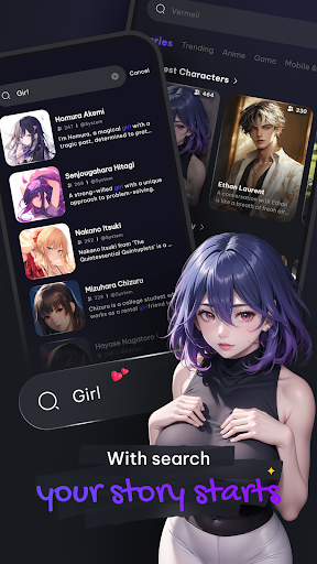 Lumi: AI Anime Character Chat ПК