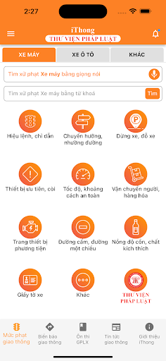 iThong - Tra cứu xử phạt giao thông PC