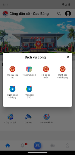 Công dân số Cao Bằng