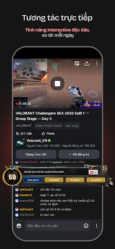 ON Live livestream tương tác PC