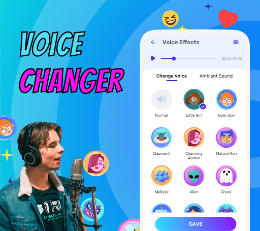 komputer Voice Changer - Voice Effects