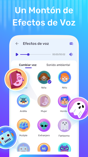 Cambiador de Voz Con Efectos