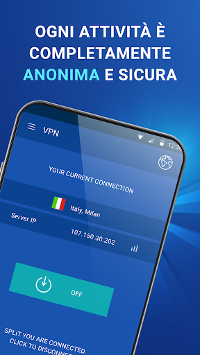 VPN illimitata, sicuro, veloce