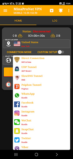 MinaProNet - AIO Tunnel VPN PC