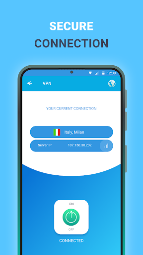 VPN Blue - a convenient VPN الحاسوب