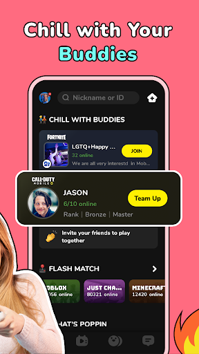 CastChat - Match & Voice Chat