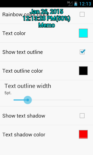 Always Visible Time and Memo PC