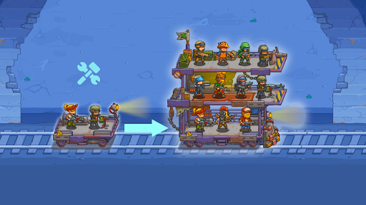 Tower Train: Zombie Defense 2D