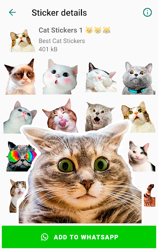 komputer Cat Stickers for WhatsApp