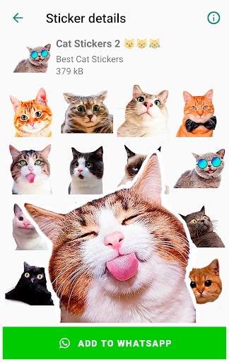 komputer Cat Stickers for WhatsApp