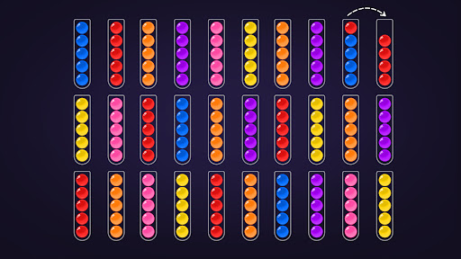 Farben Puzzle: Ball Sort