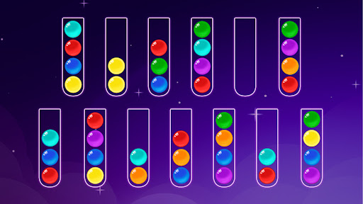 Farben Puzzle: Ball Sort