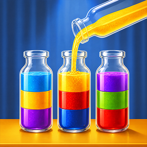 Water Sort: Master Colors الحاسوب