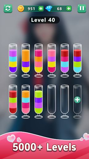 Water Sort:Romance Girl電腦版