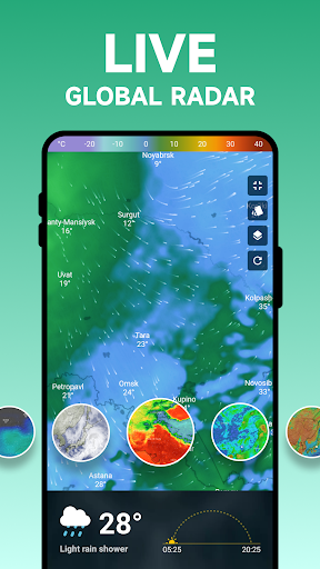 Wettervorhersage - Live-Radar PC