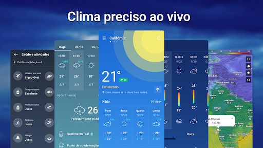 Tempo: clima preciso