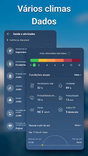 Tempo: clima preciso