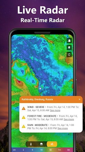 Clima: Radar ao vivo e widgets