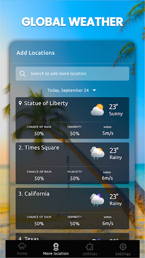 komputer Weather App - Forecast Weather