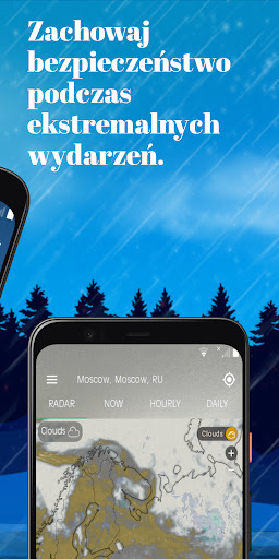 Radar pogodowy—Prognoza i mapy