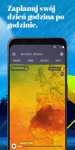 Radar pogodowy—Prognoza i mapy