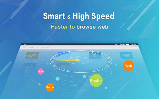 komputer Web Browser ( Fast & Secure We