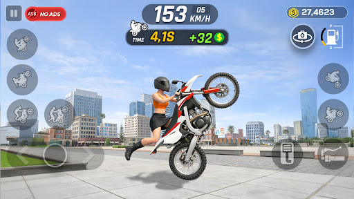 Wheelie Master: Moto Ride 3D الحاسوب