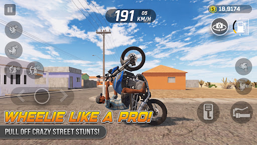 Wheelie Master: Moto Ride 3D