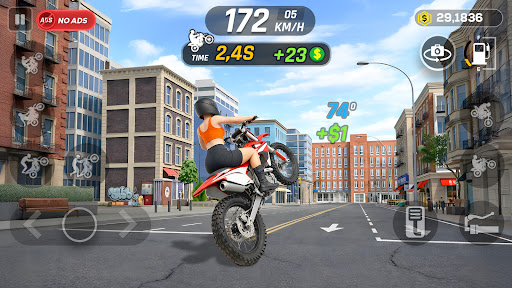 Wheelie Master: Moto Ride 3D الحاسوب