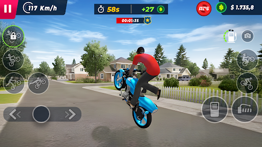 Bike Wheelie: Elite Auto