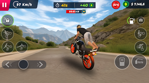 Bike Wheelie: Elite Auto