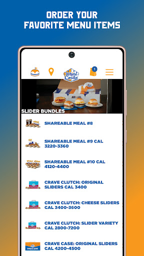 White Castle Online Ordering PC