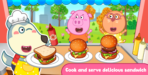 Wolfoo Cooking Game - Sandwich PC