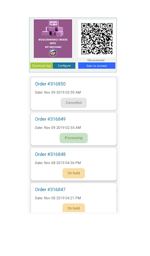 WooCommerce Orders PC