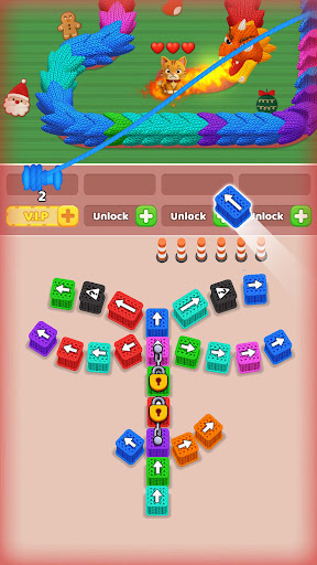 毛線衝擊 - 救救小貓 顏色排序遊戲電腦版