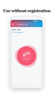 LetsVPN Free - Fastest Unlimited Secure VPN Proxy PC