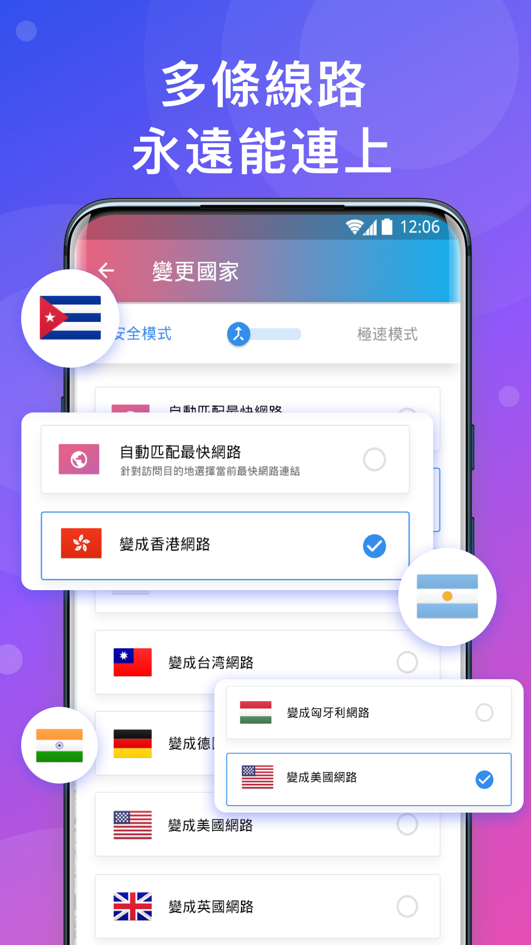 快連 VPN - 永遠都能翻過去的 VPN電腦版