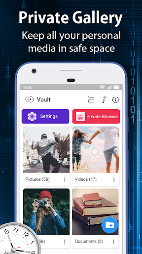 Clock Vault-Hide Photos,Videos পিসি