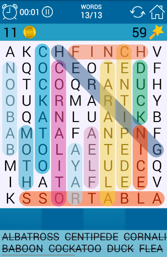 Word Search الحاسوب