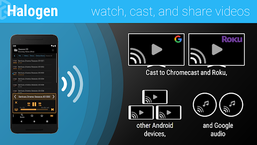 Halogen Player: Watch + Cast PC