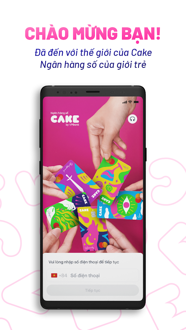 CAKE - Ngân hàng số PC