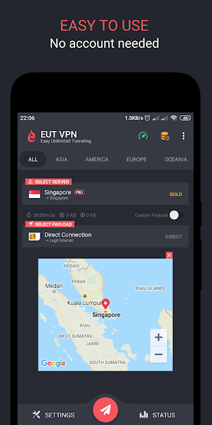 EUT VPN PC