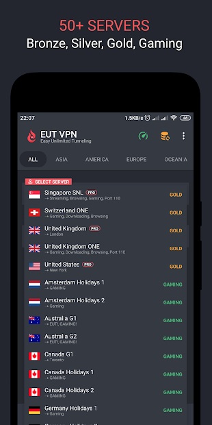 EUT VPN PC