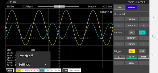 Scoppy - Oscilloscope PC版