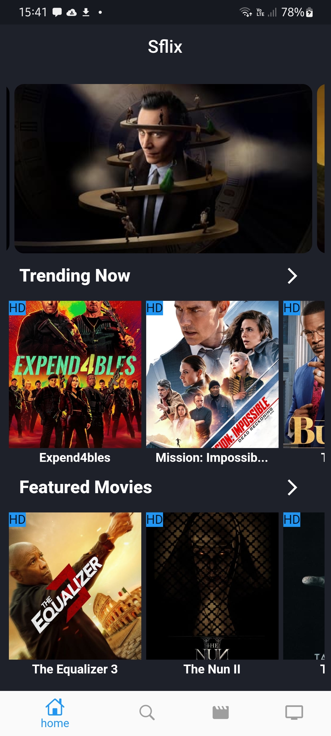 Download sflix watch movies tv on pc with memu