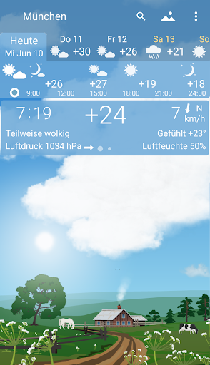 Genaue Wetter YoWindow PC