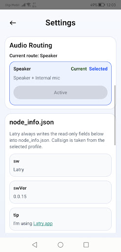 Latry - a tiny svxlink client PC