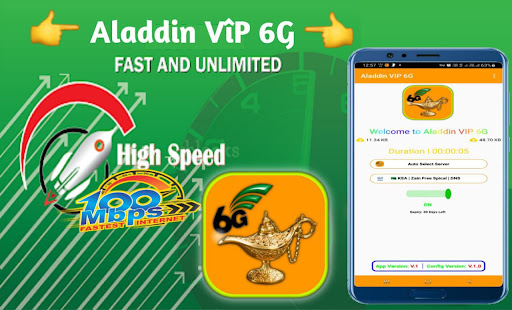 Aladdin VIP 6G-Secure Fast VPN PC