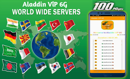 Aladdin VIP 6G-Secure Fast VPN PC