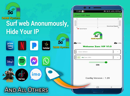 Zam VIP NET - Secure Fast VPN PC